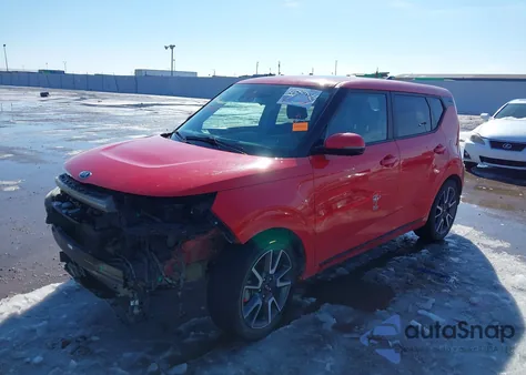 2020 Kia Soul Gt-Line Turbo из США, поврежденный, VIN KNDJ53AF1L7043574